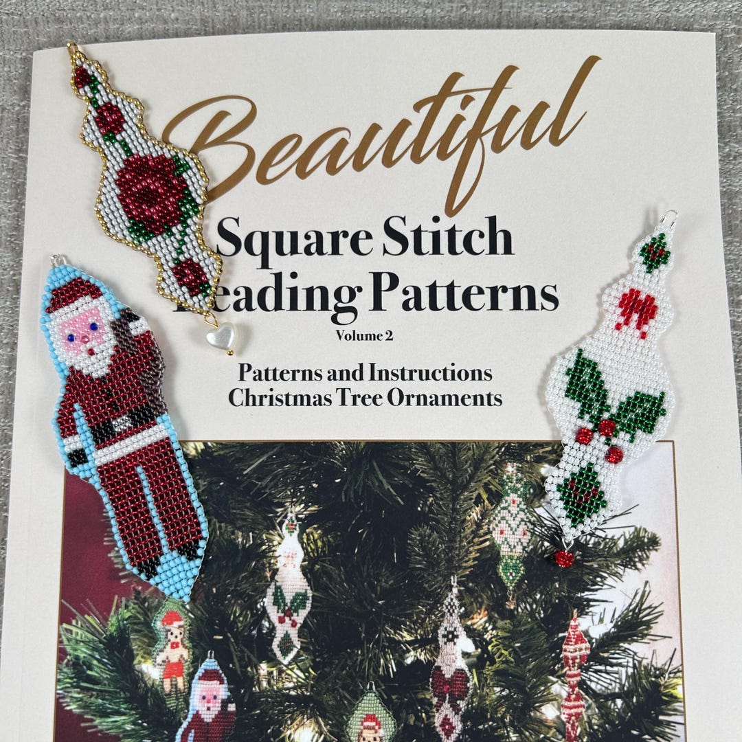 Beautiful Square Stitch Christmas Beading Patterns 2: Square Stitch ...