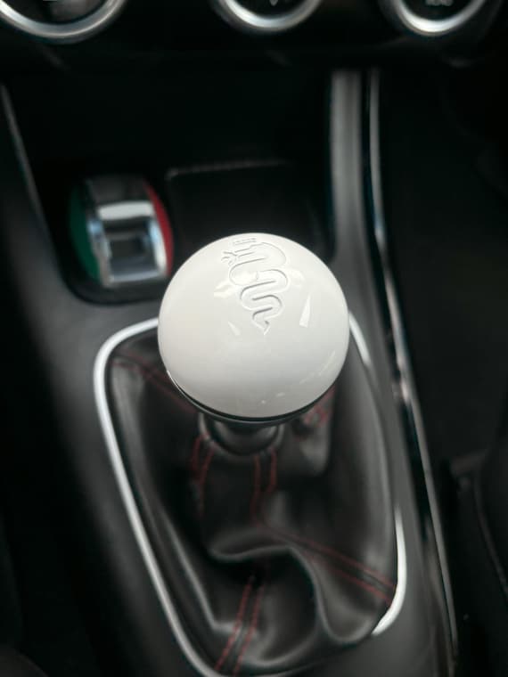 Alfa Romeo Giulietta Gear Knob Cover Visconti Serpent - Snap-Fit, Easy Install, Premium Design