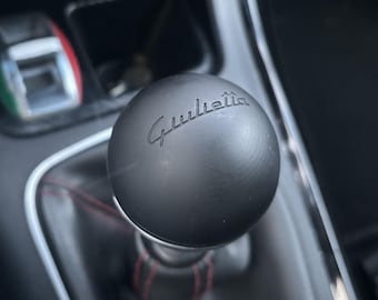 Alfa Romeo Giulietta Gear Knob Cover - Snap-Fit, Easy Install, Premium Design