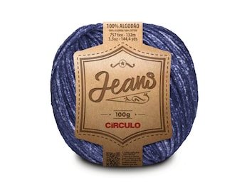 Circulo Jeans – 100 % brasiliansk bomull med denimeffekt (132 m/100 g)