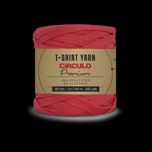Circulo Premium T-shirt Yarn for Crocheting and Knitting, Bulk Yarn 140m/270g - Leo Hobby