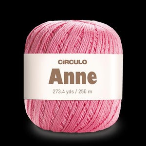 Circulo ANNE - Fil 100 % coton mercerisé, 250 m/73 g