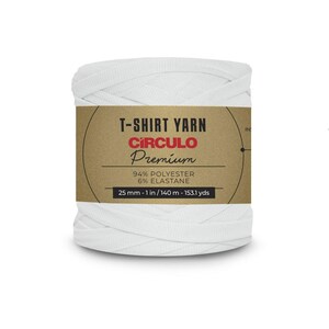 Thick and durable Circulo T-shirt Yarn.