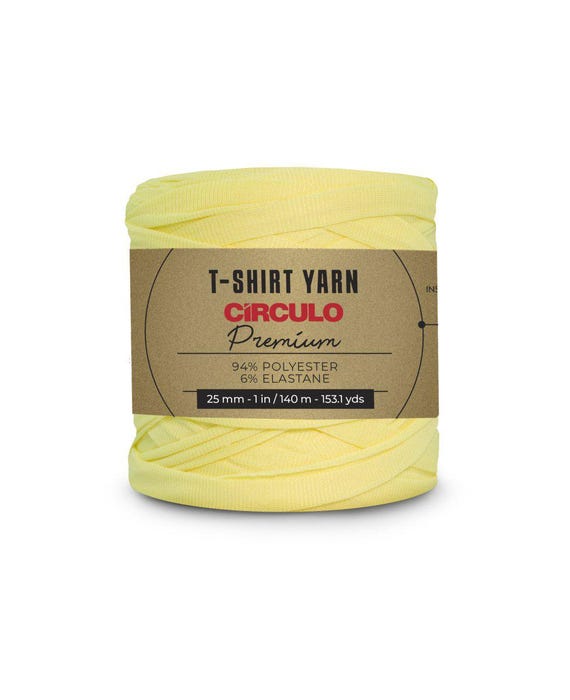 Circulo Premium T-Shirt Yarn 140m/270g – Yarn for Crochet Bags