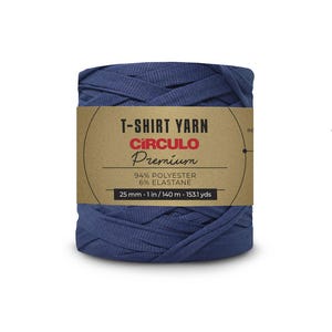Premium T-shirt Yarn by Circulo, bold and bright.