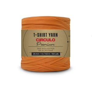Circulo T-shirt Yarn in rich tones.