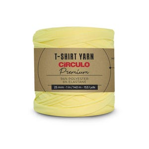 Circulo Premium T-shirt Yarn, easy to work with.