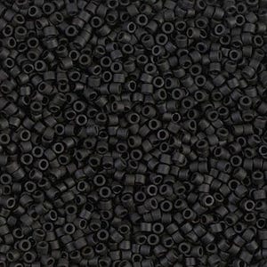 11-401SF, Miyuki 22g Semi-Matte Black 11-401SF, Miyuki 22g Semi-Matte Black