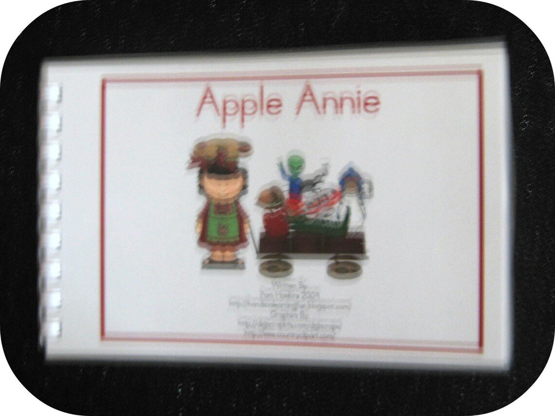 Printable Original Apple Annie Book with Letter of the Week A | Etsy