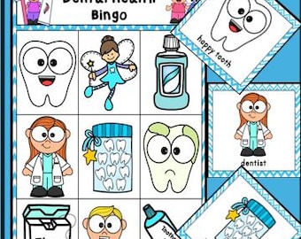 Dental Health BINGO | Preschool & Kindergarten Activity (PDF)