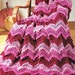 Afghan Crochet Pattern, Crochet Afghan Pattern, Ripple Afghan Crochet Pattern, INSTANT Download Pattern PDF (1028)
