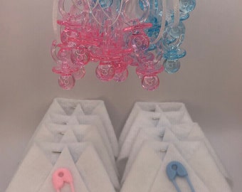 2 Baby Shower Games-25 of each: Don't say Baby & Dirty Diaper Game