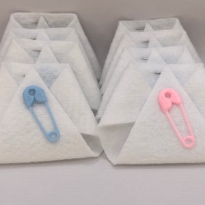 25 Fraldas Sujas para Chá de Bebê Jogo Menino Menina Neutro