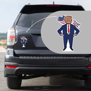 Trump Magnets, Cutouts, Decorations Magnets, I love Trump Door Decoration, Car Magnet Decor, Fridge Magnets, Boat Magnets.