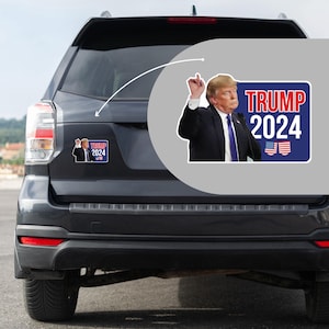Trump Magnets, Cutouts, Decorations Magnets, I love Trump Door Decoration, Car Magnet Decor, Fridge Magnets, Boat Magnets.