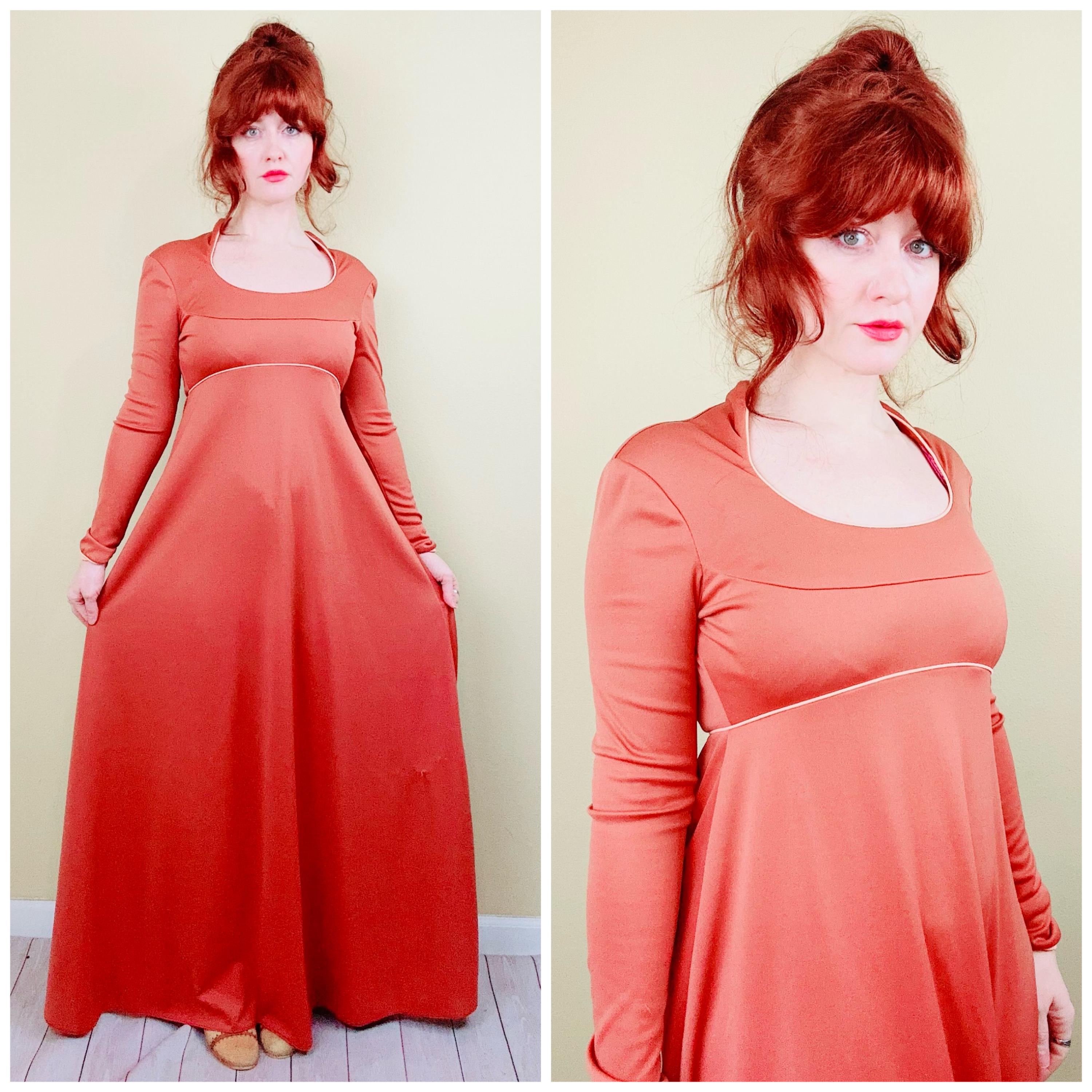 Fall Empire Waist Dress - Etsy