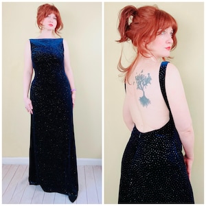 90s Glitter Dress - Etsy Canada