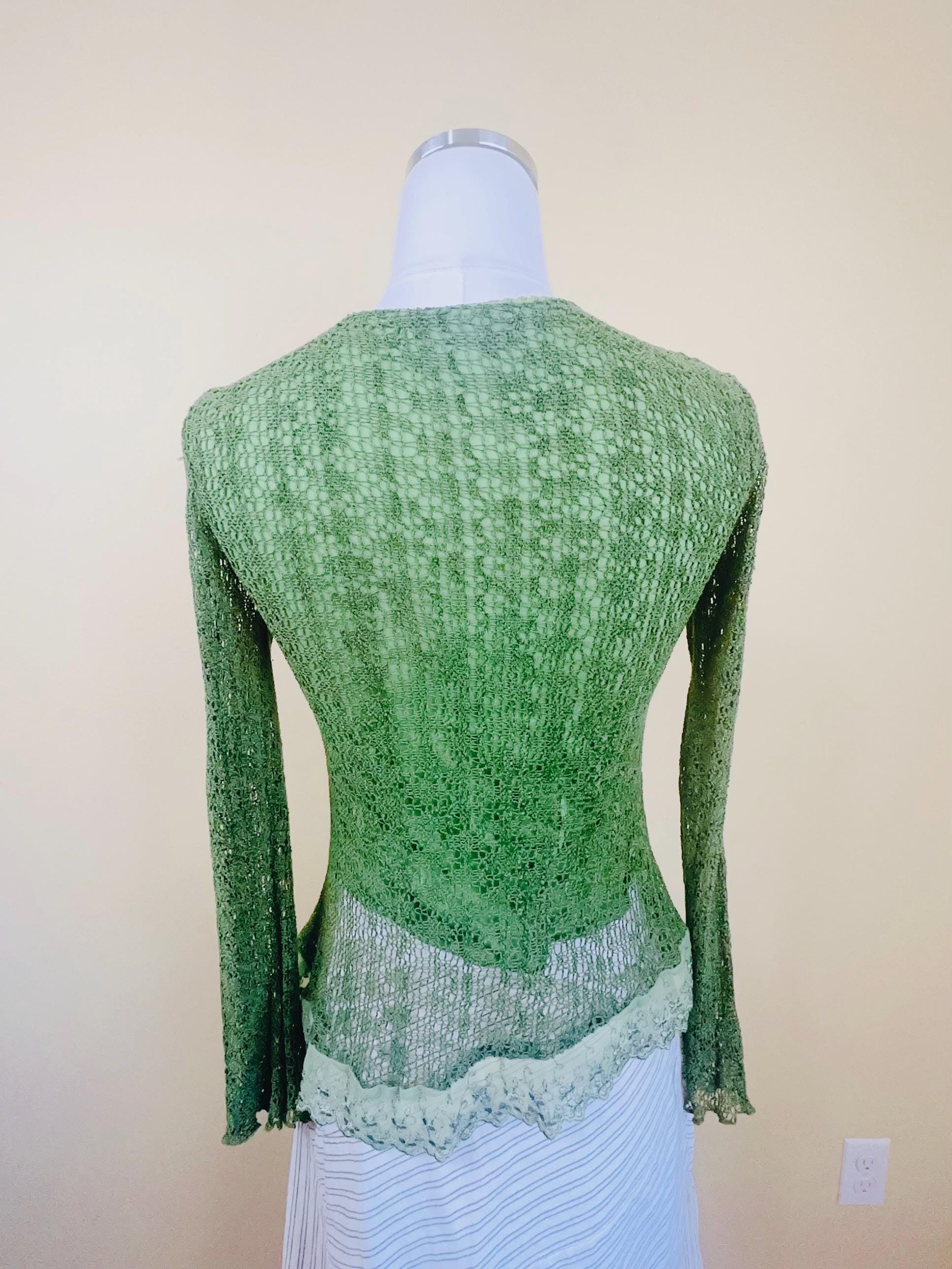 狢*様 SUBLATIONS EMBROIDERY ニット IVY GREEN 狢*様 SUBLATIONS EMBROIDERY ニット IVY GREEN SUBLATIONS