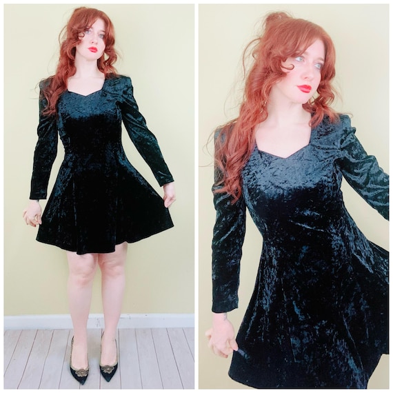 grunge cocktail dress Amazon.com: DingCo Gothic Dresses Vintage Grunge Little Black Dress for Women