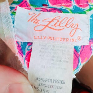 Abito lungo floreale vintage Lilly Pulitzer degli anni '70 con finiture in pizzo / Abito stile cottagecore/abito boho romantico / Taglia media immagine 7