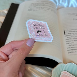 The Ballad of the Archer and the Fox Sticker | Once Upon a Broken Heart Jacks Evangeline Prince of Hearts | Shimmer Waterproof Vinyl Sticker