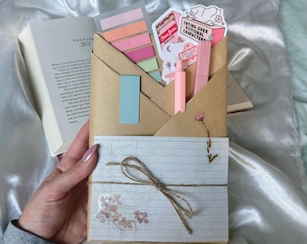 Romance Blind Date with a Book Bundle | Bookish Booktok Accessories | Book Annotation | Waterproof Shimmer Kindle Stickers