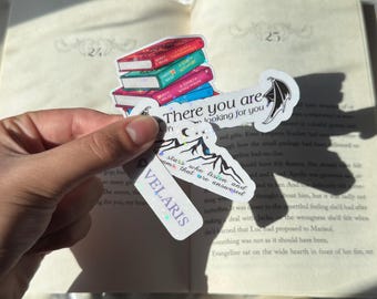 ACOTAR A Court of Thorns and Roses Sticker Bundle | Waterproof Vinyl Shimmer Kindle/Water Bottle/Laptop Sticker | Sarah J Maas