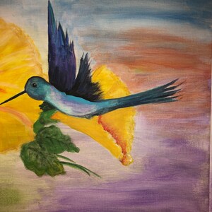 Peaceful Hummingbird