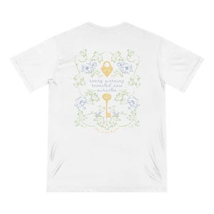 Literature Shirt, Preppy stuff, Granola Girl Aesthetic, Clean Girl Aesthetic, Naturecore, Granola Girl Clothing, Secret Garden, Organic tee image 5