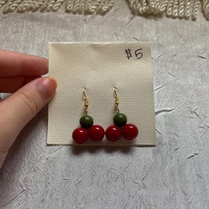 Cherry Dangle Earrings