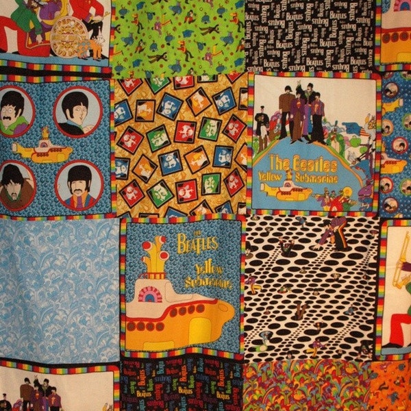 Beatles Shower Curtain (Ready to ship)