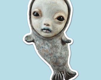 Selkie - Sticker Art by Calan Ree