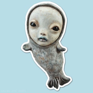 Selkie - Sticker Art by Calan Ree