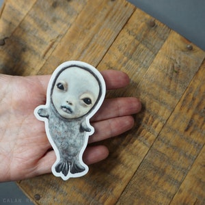 Selkie Sticker Art by Calan Ree image 2