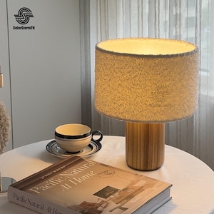 Christmas Tree Table Lamp,Wood Table Lamp,Bedside Lamp,Wooden Lamp,Wood Base Lamp,Decorative Lamp,Wood Lamp,Wood Lampshade,Home Decoration