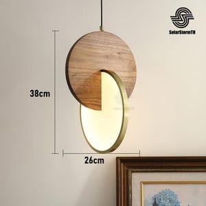 Handmade Lamp, Ceiling Lamp,Chandelier Lighting,Industrial Lamp, Wood Lampshade,Lamp Shade,Wood Pendant Light,Mid Century Modern