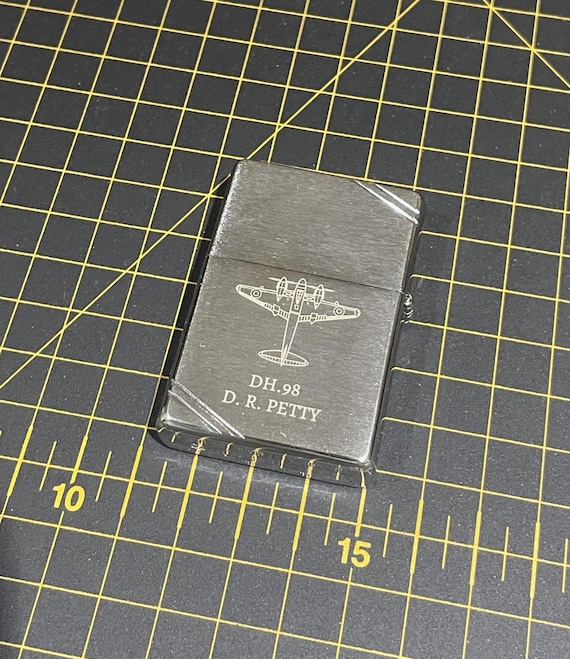 Personalised Aircraft Vintage Zippo Lighter - Etsy