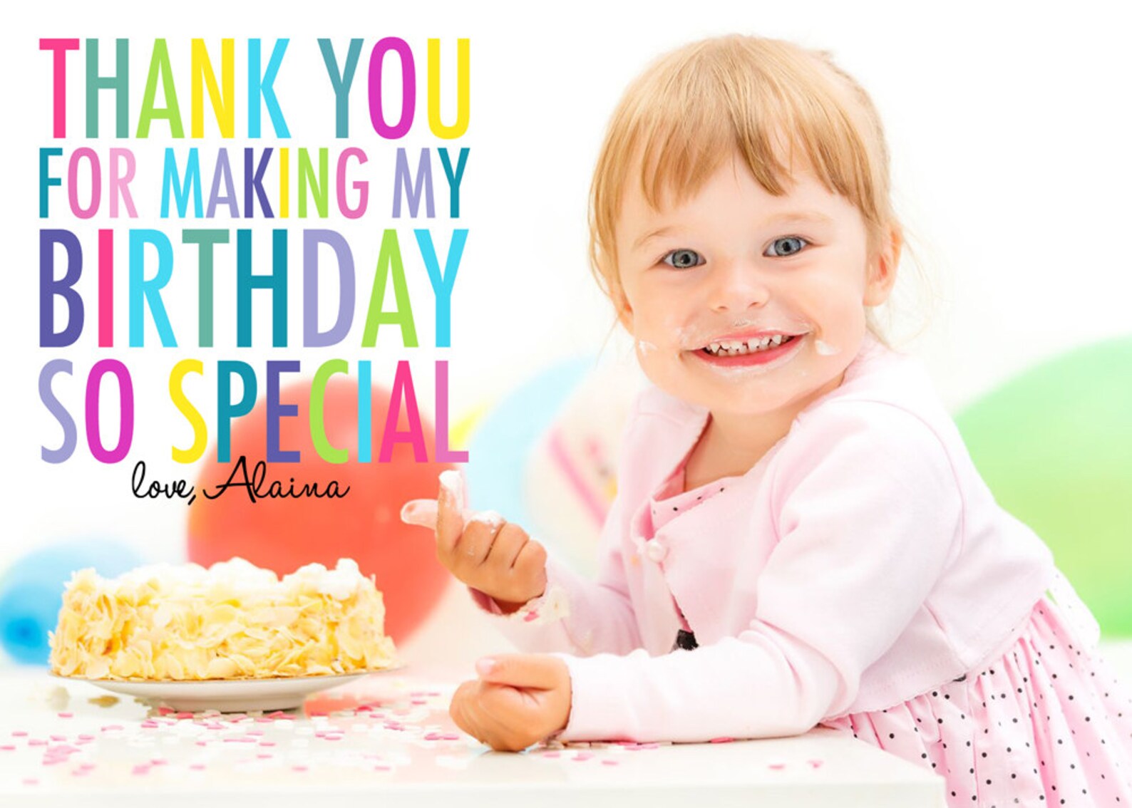 Thank You Photo Cards Kids Birthday Boy thank you Custom | Etsy