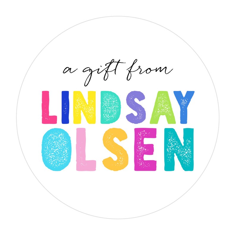 Kids Stickers, Personalized stickers, Rainbow stickers, kids labels, colorful, girl, boy image 4
