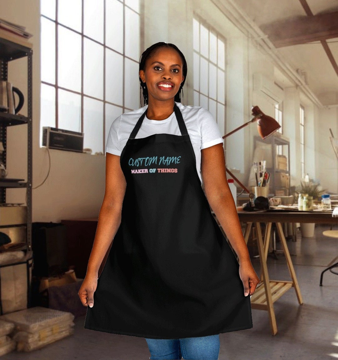 Personalized Painters Apron Customized Gift, Artist Apron, Gifts for