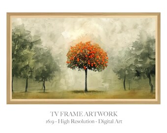Orangenbaum Ölgemälde für Samsung Frame TV (Digitaler Download)