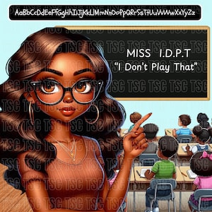 Lehrer Clipart, Back To School, Chibi Lehrer, Professor Clipart, Schwarz Lehrer Clipart, Schule Clipart, Klassenzimmer Clipart