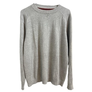 Woolrich Wool Blend Gray Crewneck Men&#39;s Sweater Size Medium