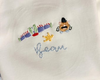 Hand Embroidered “You’ve got a friend in me” Tee