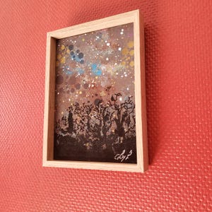 Estado de ánimo azul cielo estrellado