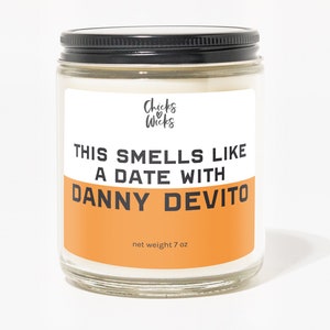 Vela aromática Danny Devito / Piña y Ron, 198 g de cera de soja