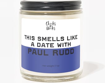Parfumée Paul Rudd | Guimauve grillée, cannelle et vanille | 7 oz de cire de soja