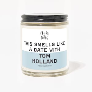Diese riecht nach Tom Holland Kerze︱Starkerze | Kokosnuss Kerze︱Sojakerzen︱Sandelholz Kerze︱Moschus Kerze︱Küken Liebe Dochte