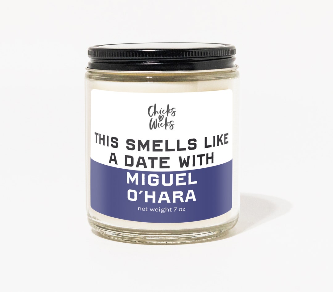 Miguel O'hara Date Scented Candle + shipping