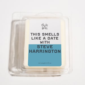 This Smells Like Steve Harrington Wax Melt︱Celebrity candle | Celebrity Inspired Candle︱Soy Candle︱Wax Melt︱Scented Candle︱Chicks Love Wicks